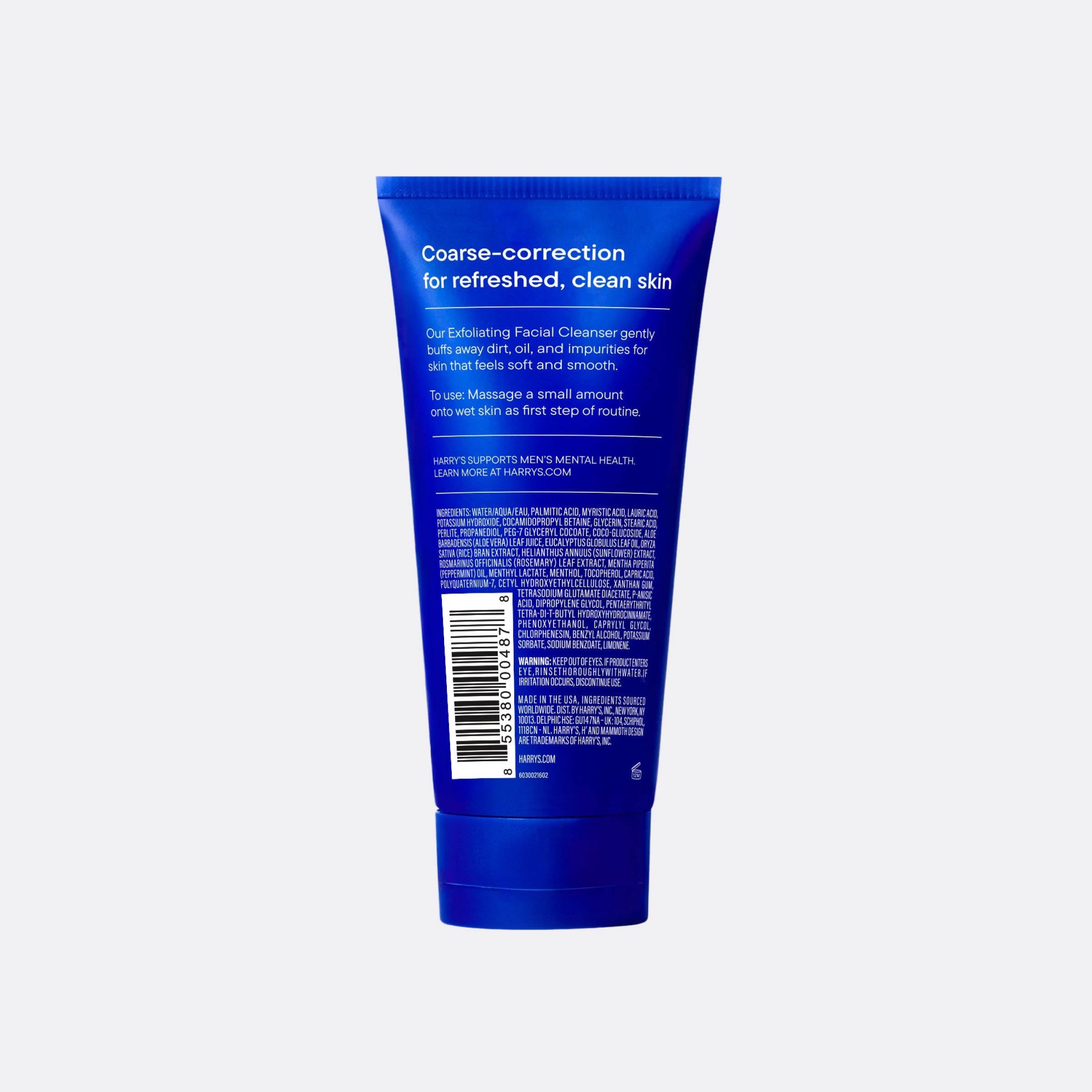 Exfoliating Facial Cleanser 5.1oz - Freshen and Go