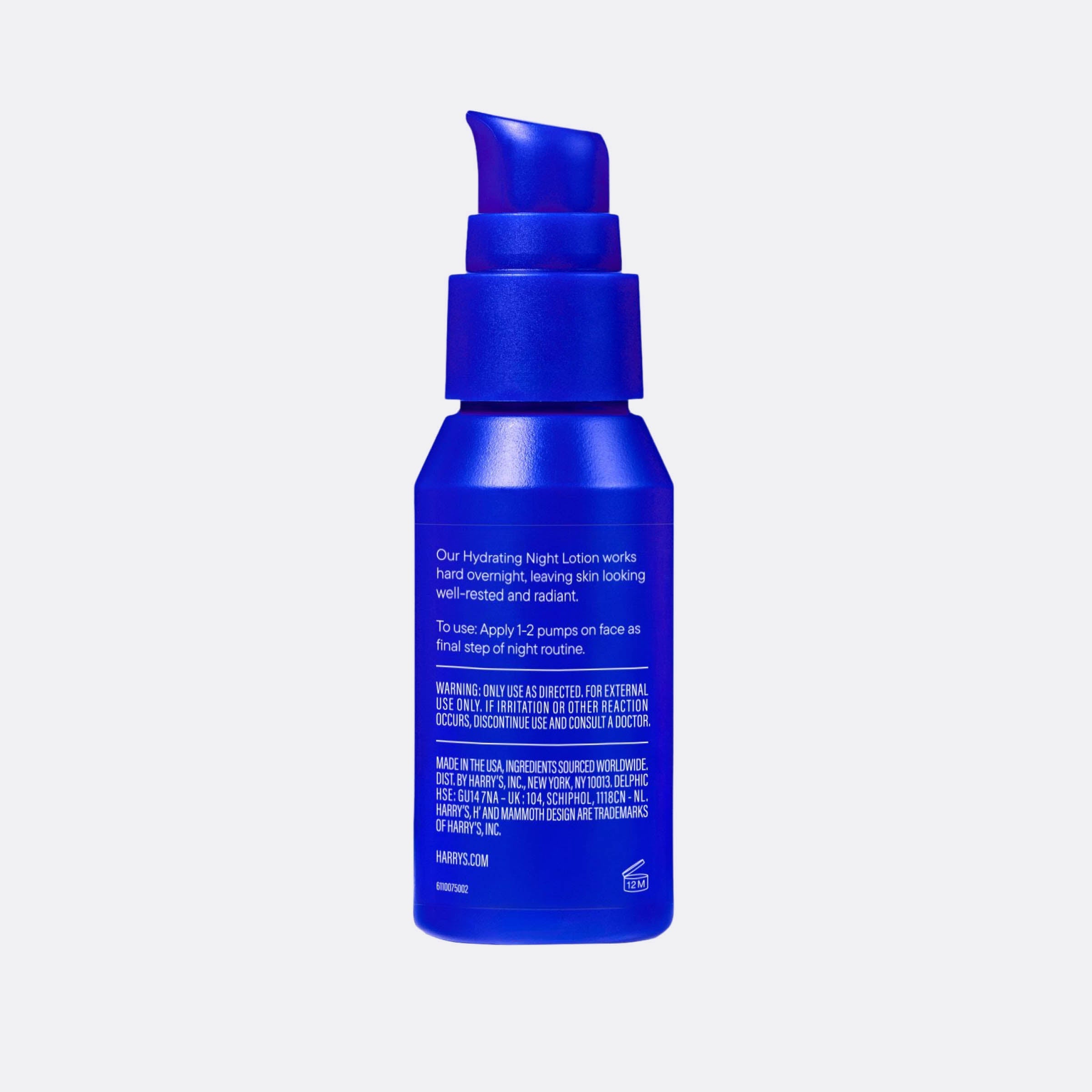 Hydrating Night Lotion 1.7oz - Fresh Shave Daily