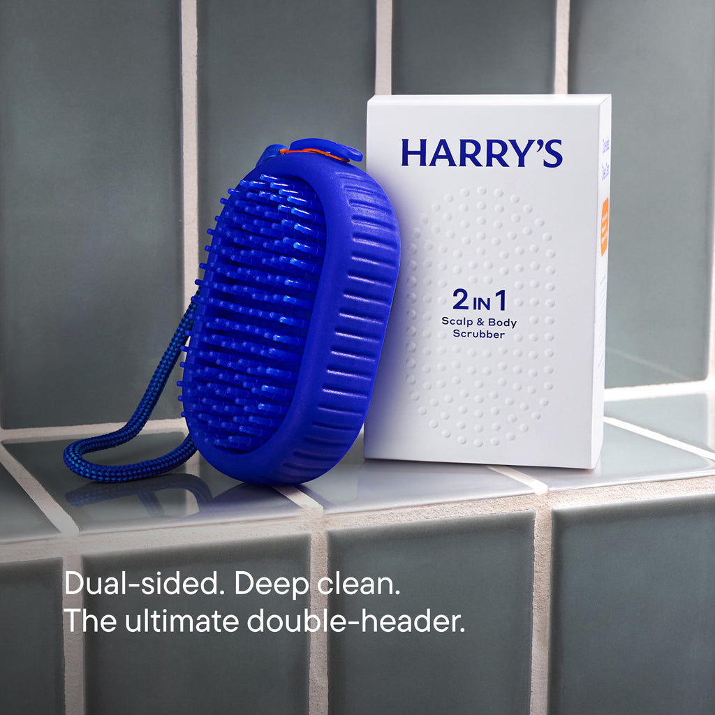 Harry’s 2 In 1 Scalp & Body Scrubber - Razor for Travel