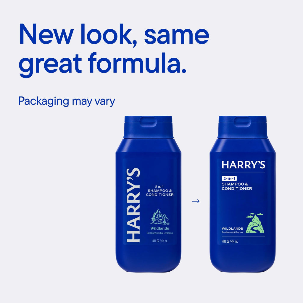 2 in 1 Shampoo & Conditioner - Fresh Razor Essential