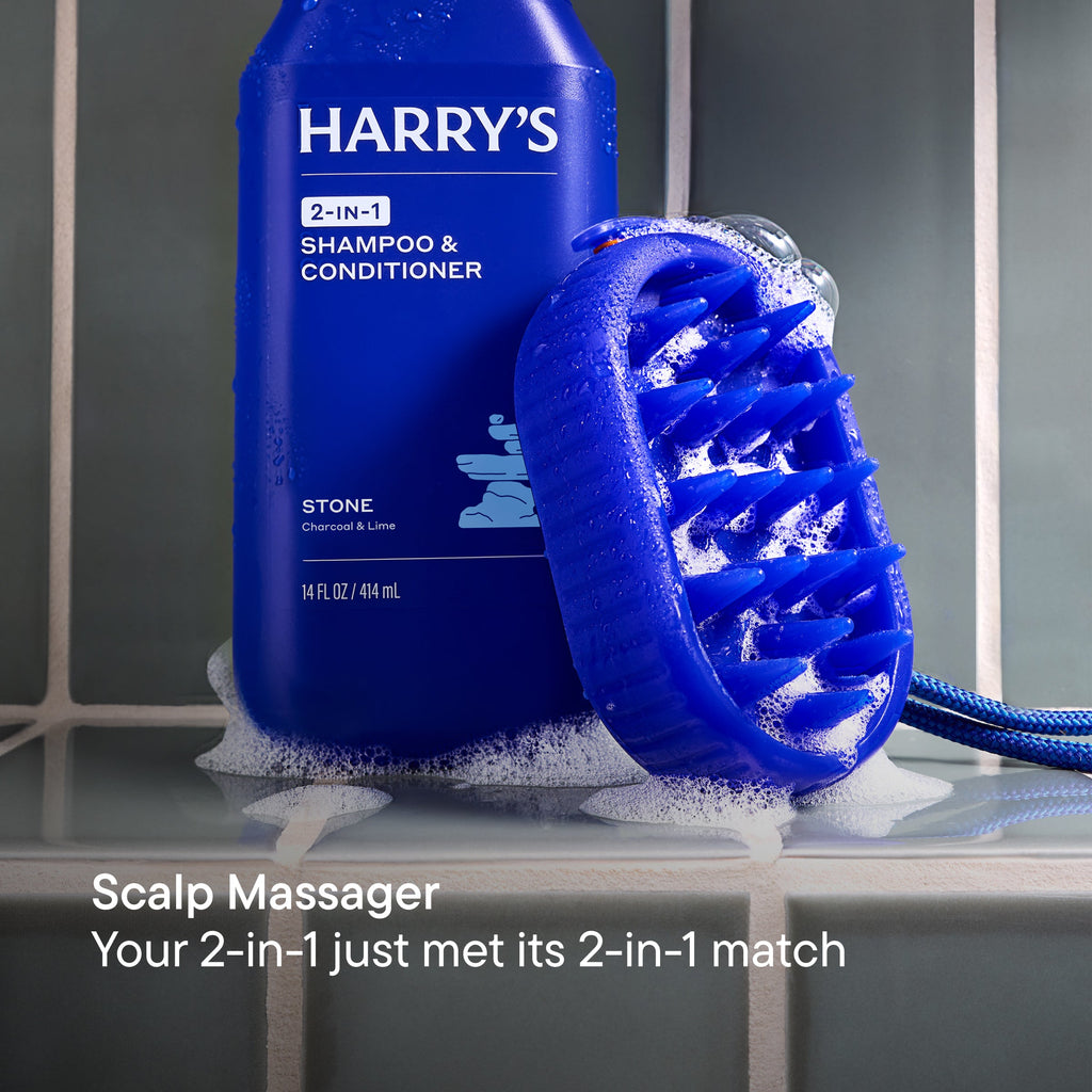 Harry’s 2 In 1 Scalp & Body Scrubber - Razor for Travel