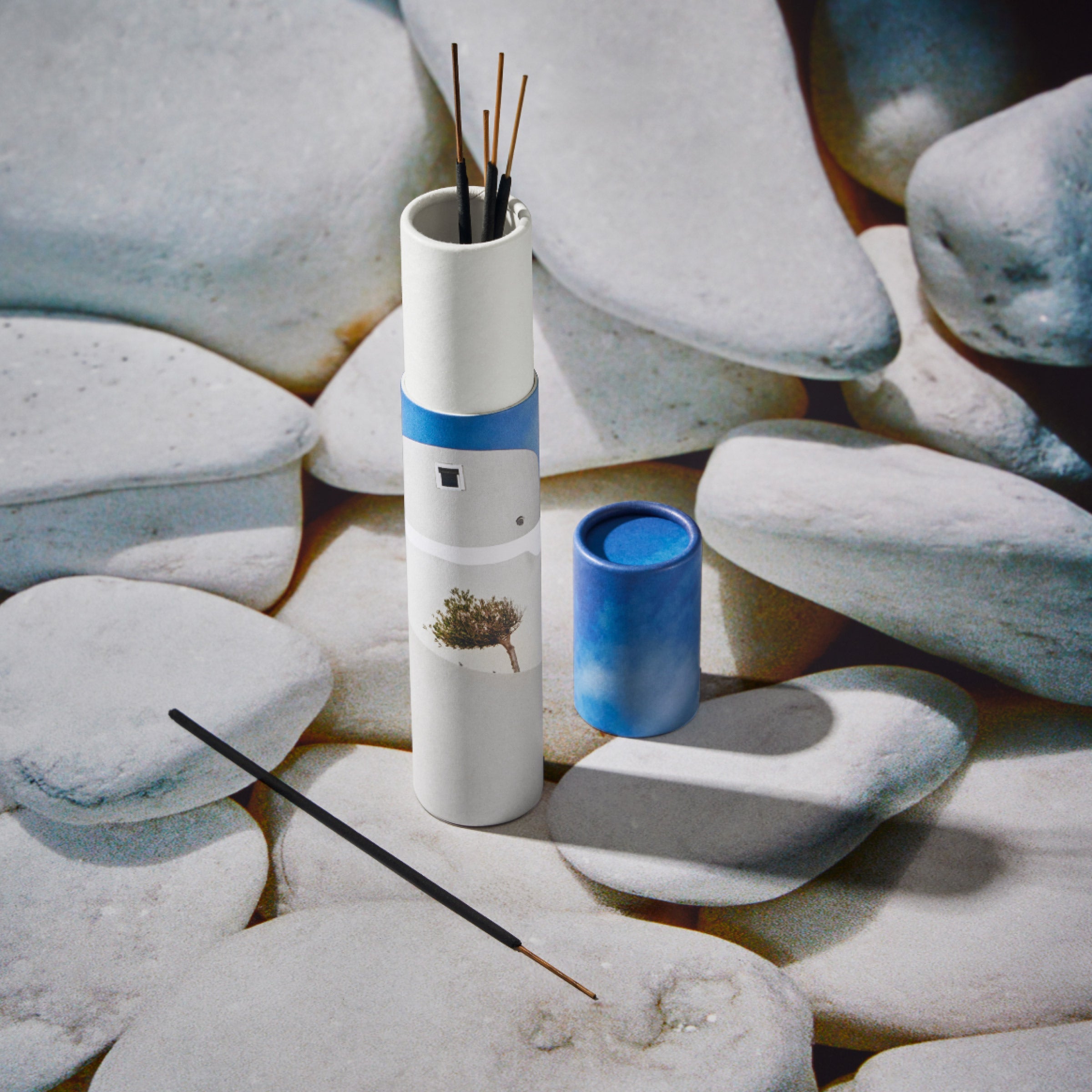 Terrazzo Tray and Incense Sticks - Workday Shave Ready