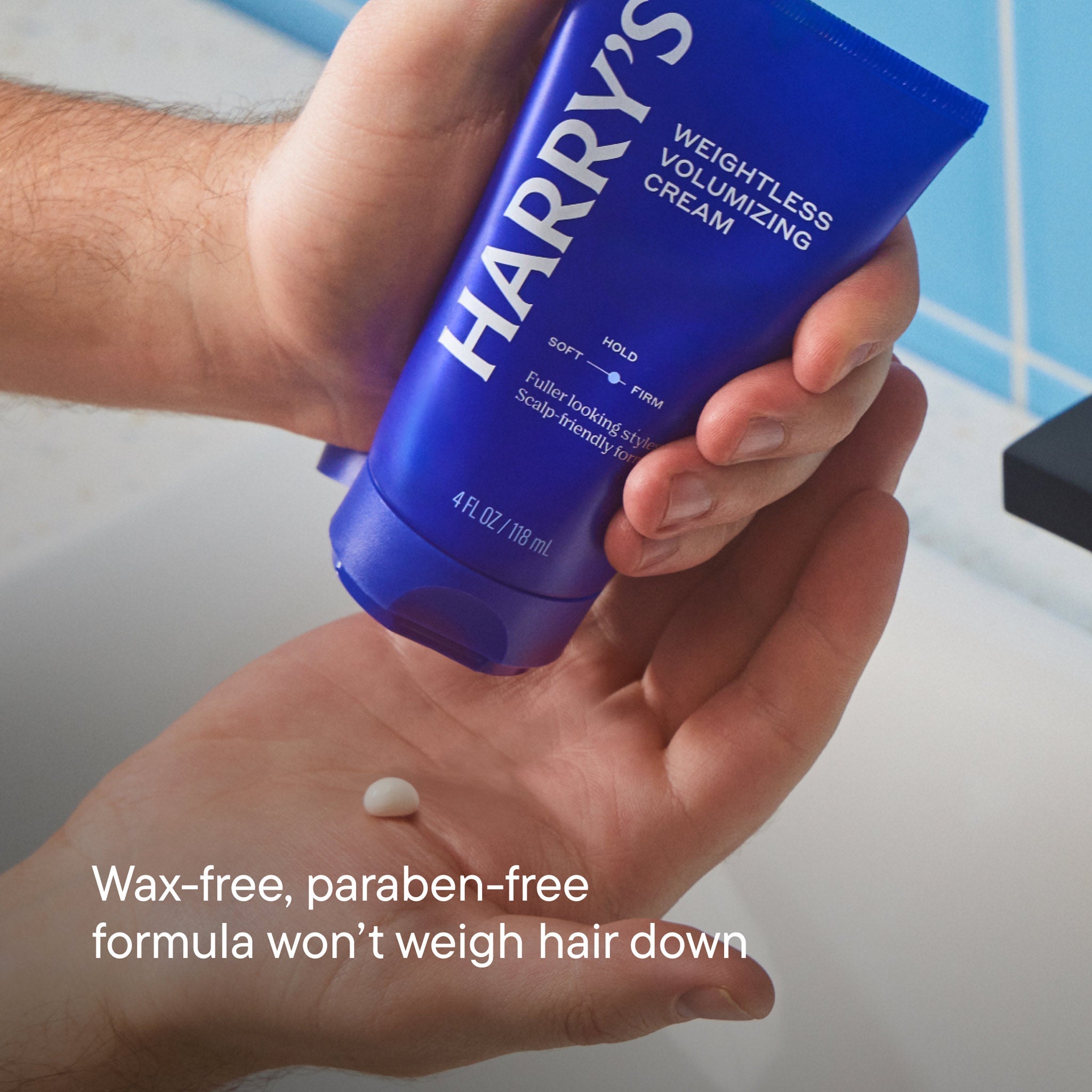 Weightless Volumizing Cream 4oz - For Clean Shaves